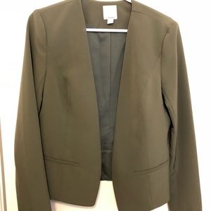 Green blazer